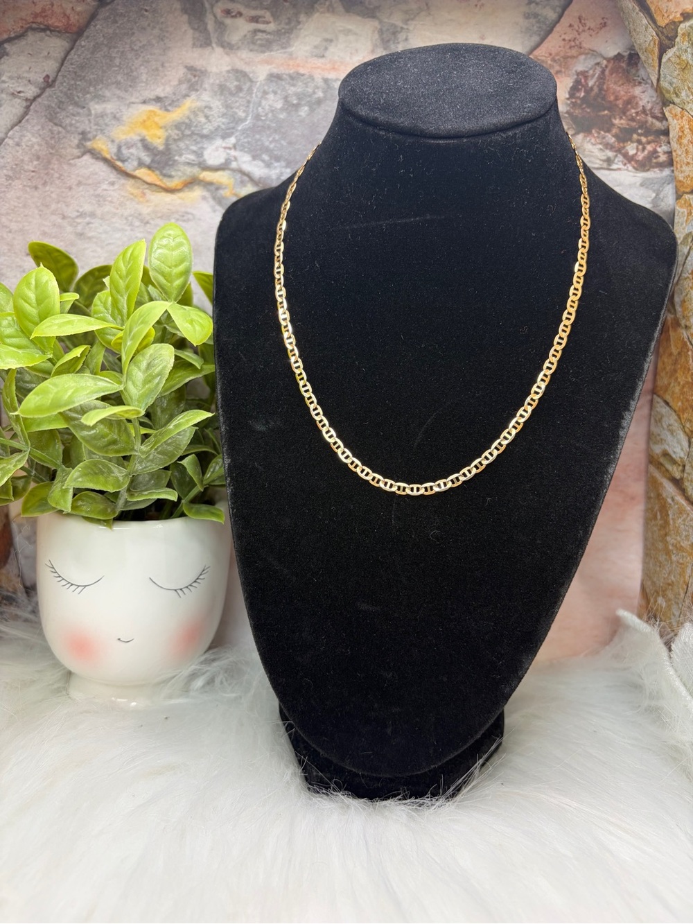 14k Yellow Gold Chain and 10k Yellow Gold bracelet - Picture 7 of 7